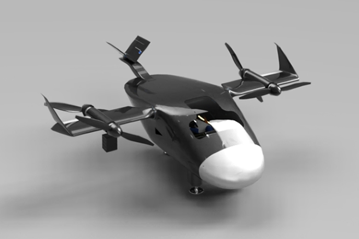 Urban Rescue Mark III passenger eVTOL aircraft (concept design) Urban Rescue Mark III passenger eVTOL aircraft (concept design)